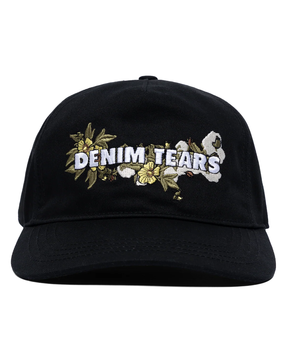Casquette Trucker logo floral noir Denim Tears-influensse