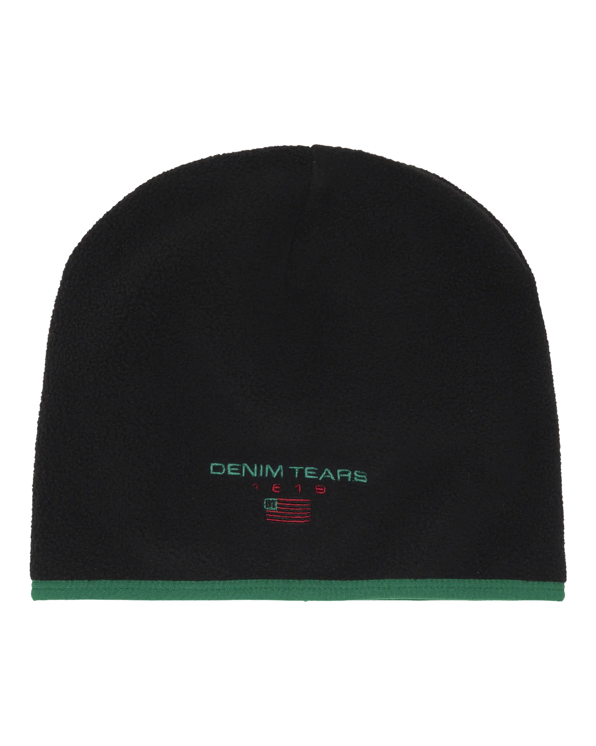 Bonnet Fleece polaire noir Denim Tears-influensse