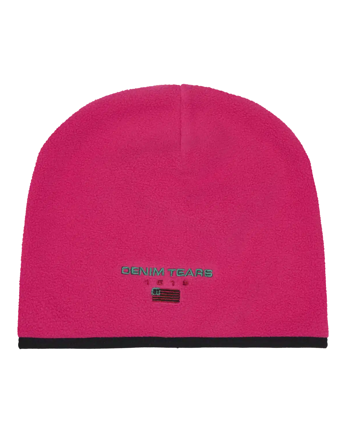 Bonnet Fleece polaire rose Denim Tears-influensse