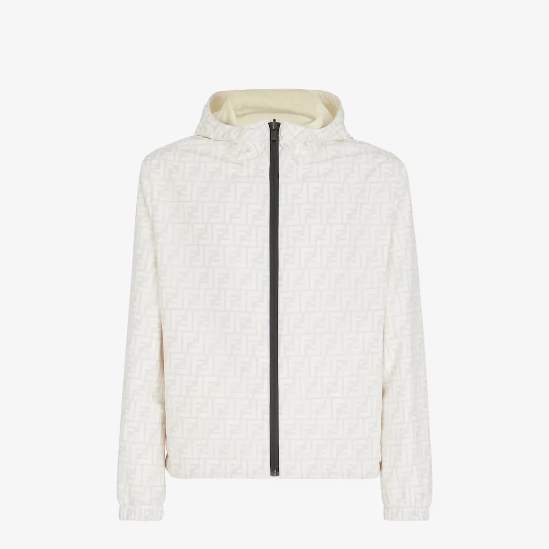 Coupe vent réversible nylon blanc Fendi-influensse