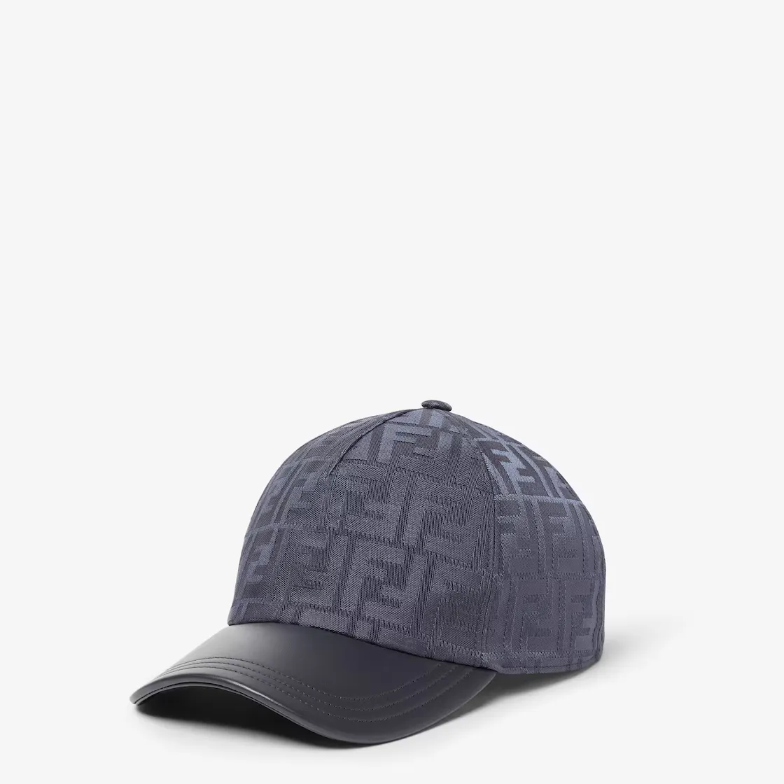 Casquette baseball jacquard FF bleu Fendi-influensse