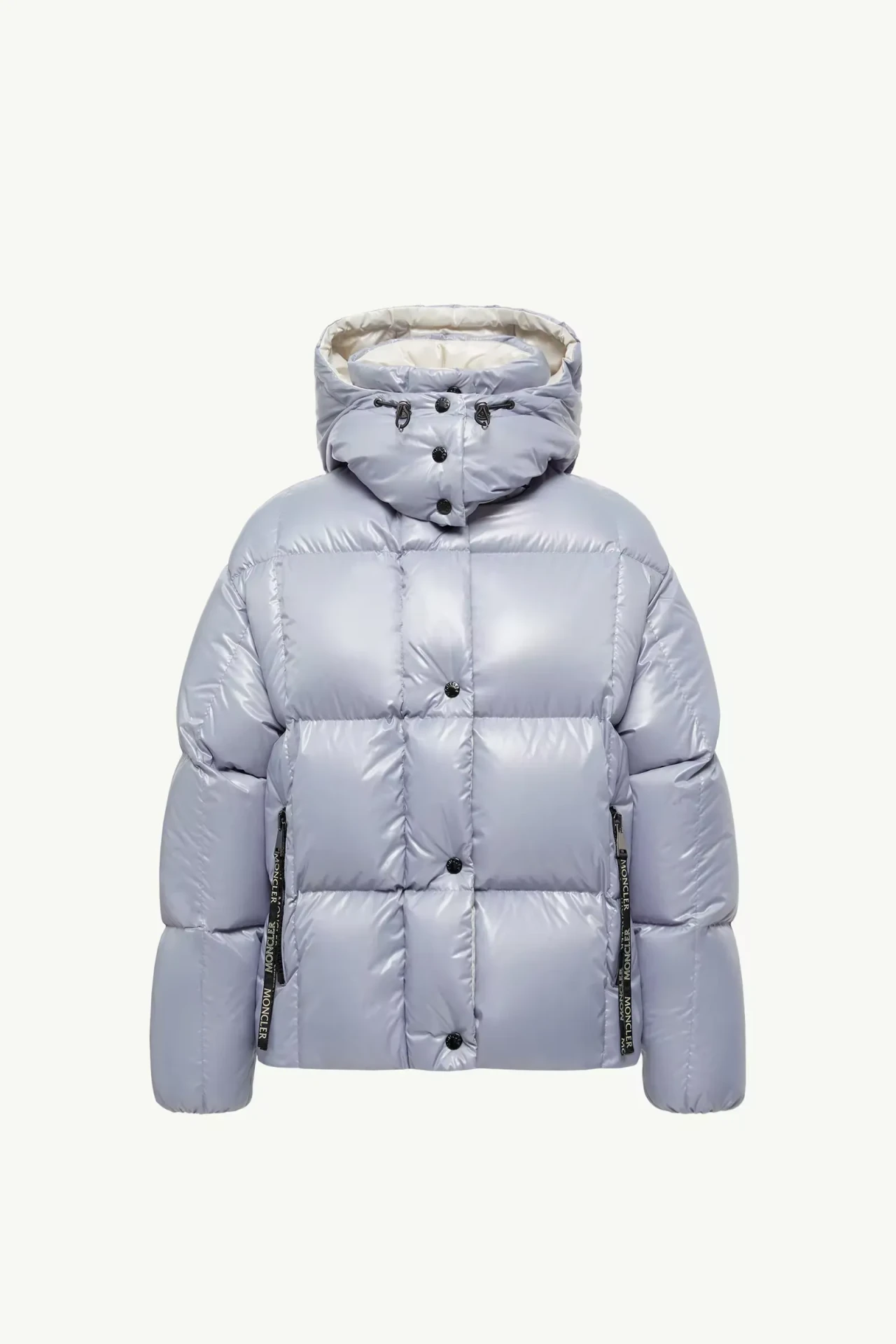 Doudoune courte capuche Parana bleu clair Moncler-influensse