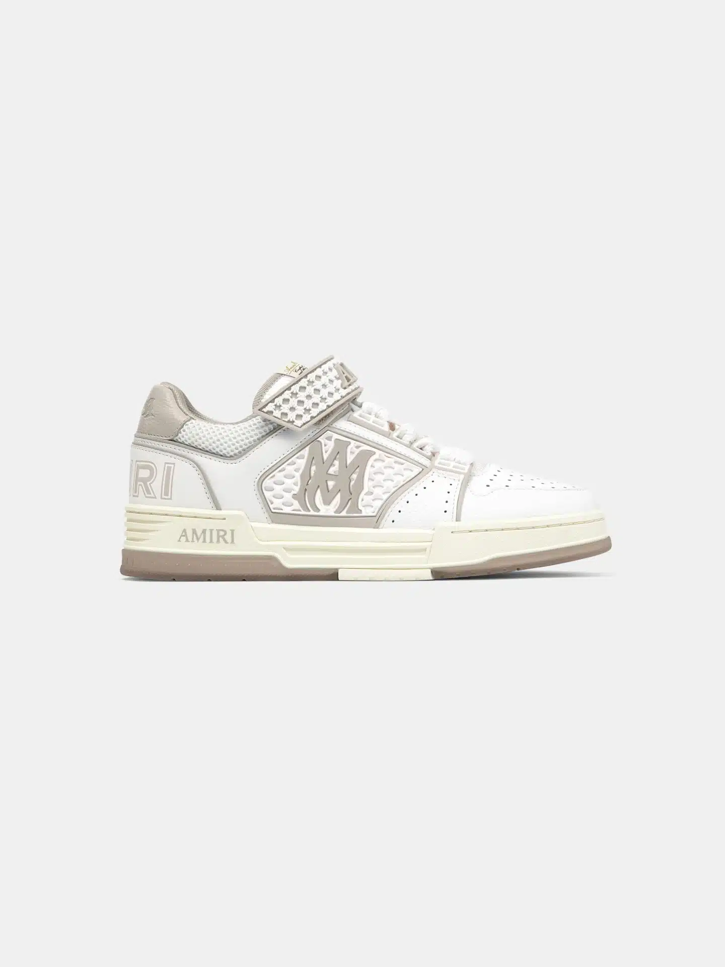 Sneaker Low MA Skyline cuir albâtre Amiri-influensse