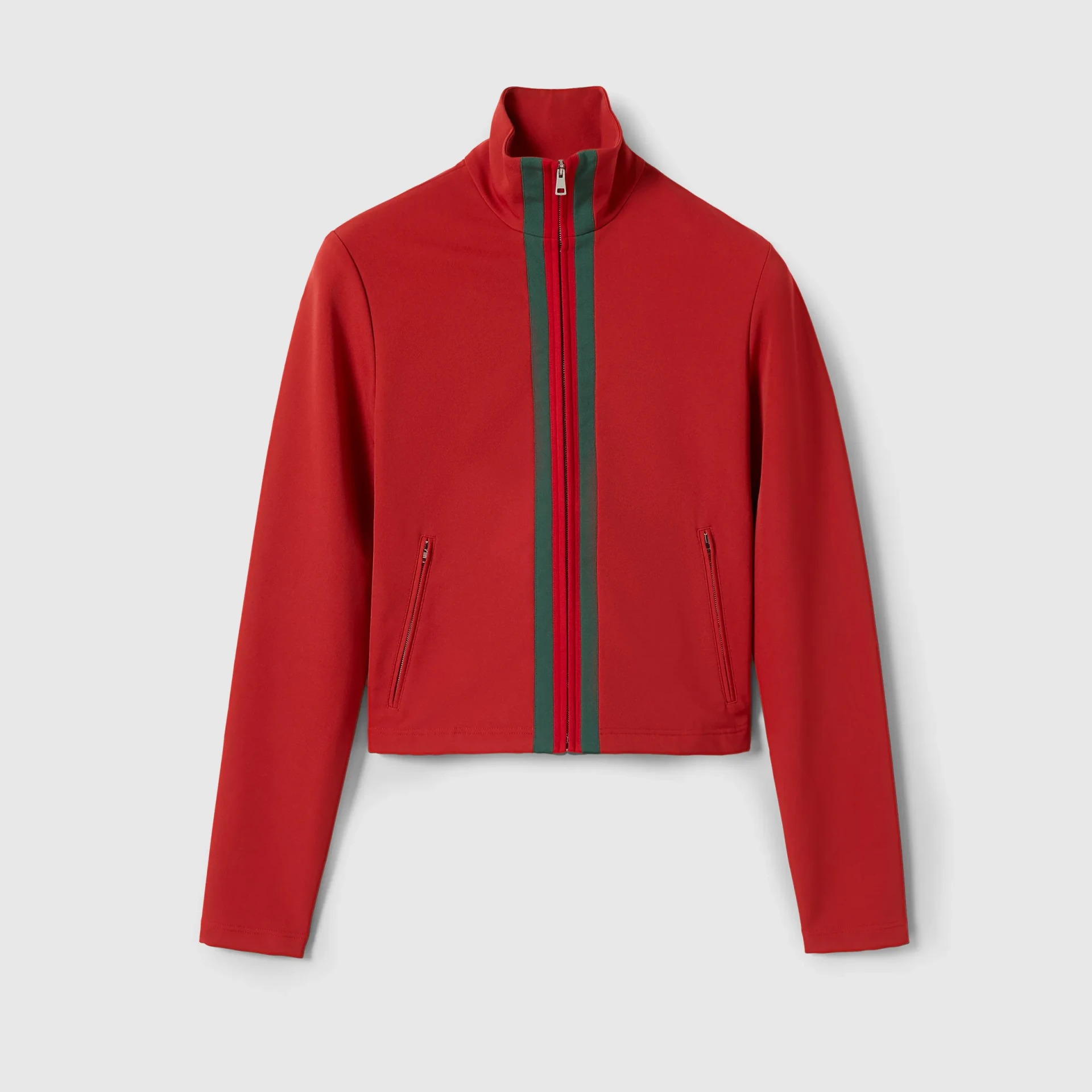 Survêtement Bande Web nylon stretch rouge Gucci-influensse