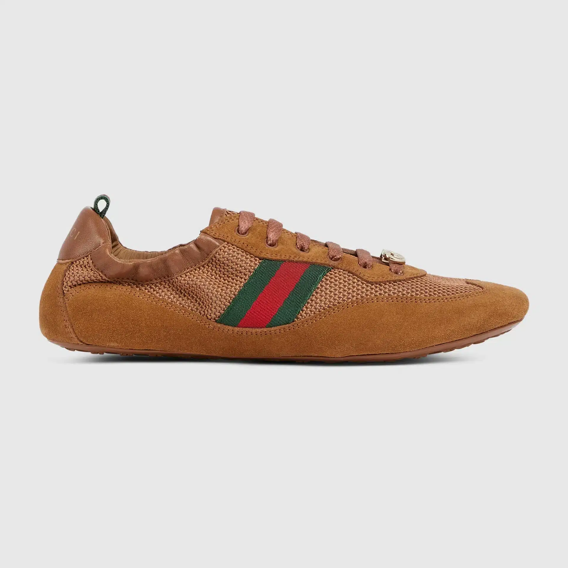 Sneaker Shift toile GG marron Gucci-influensse