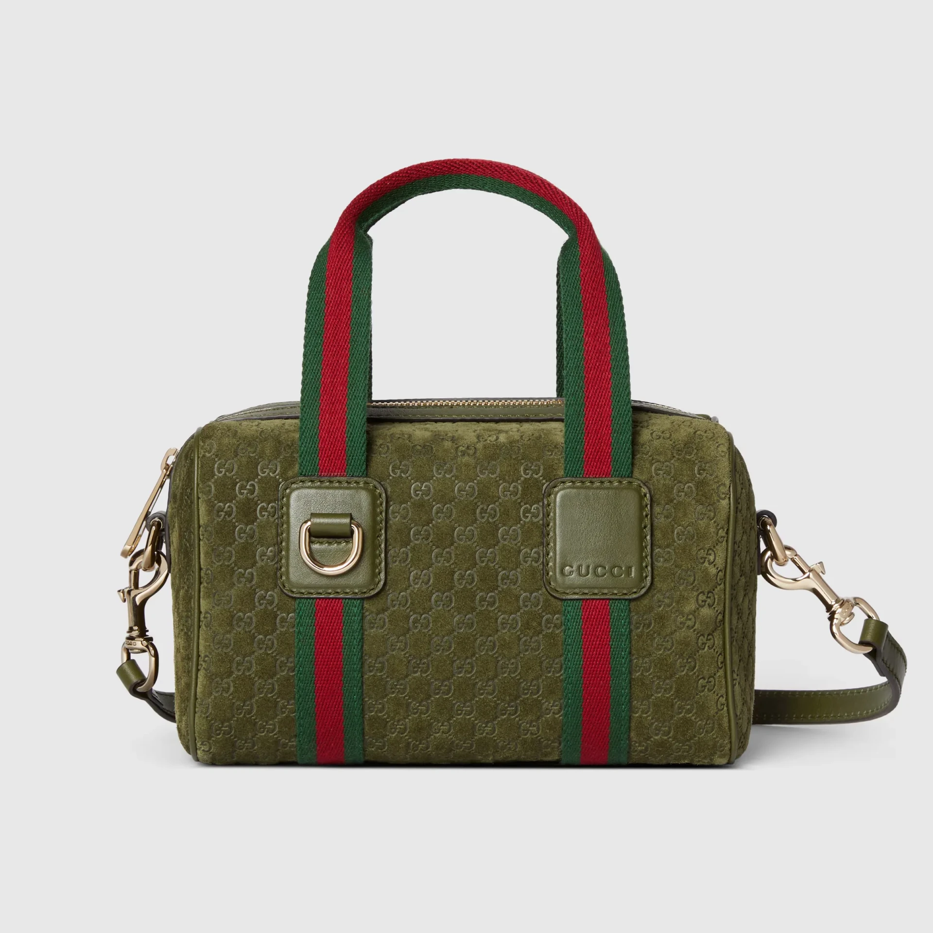 Sac à main mini GG daim vert Gucci-influensse