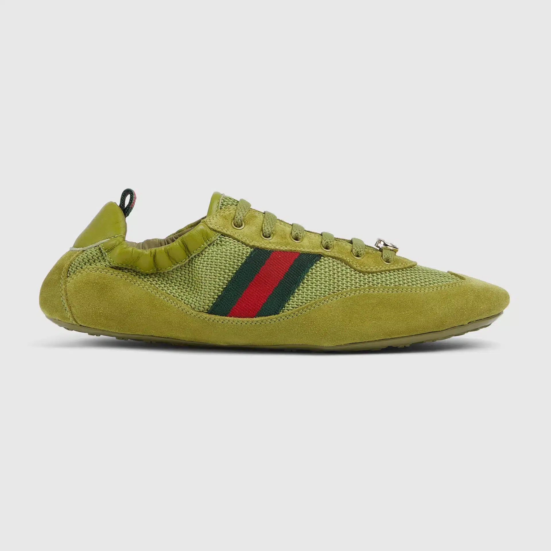 Sneaker Shift toile GG vert brillant Gucci-influensse