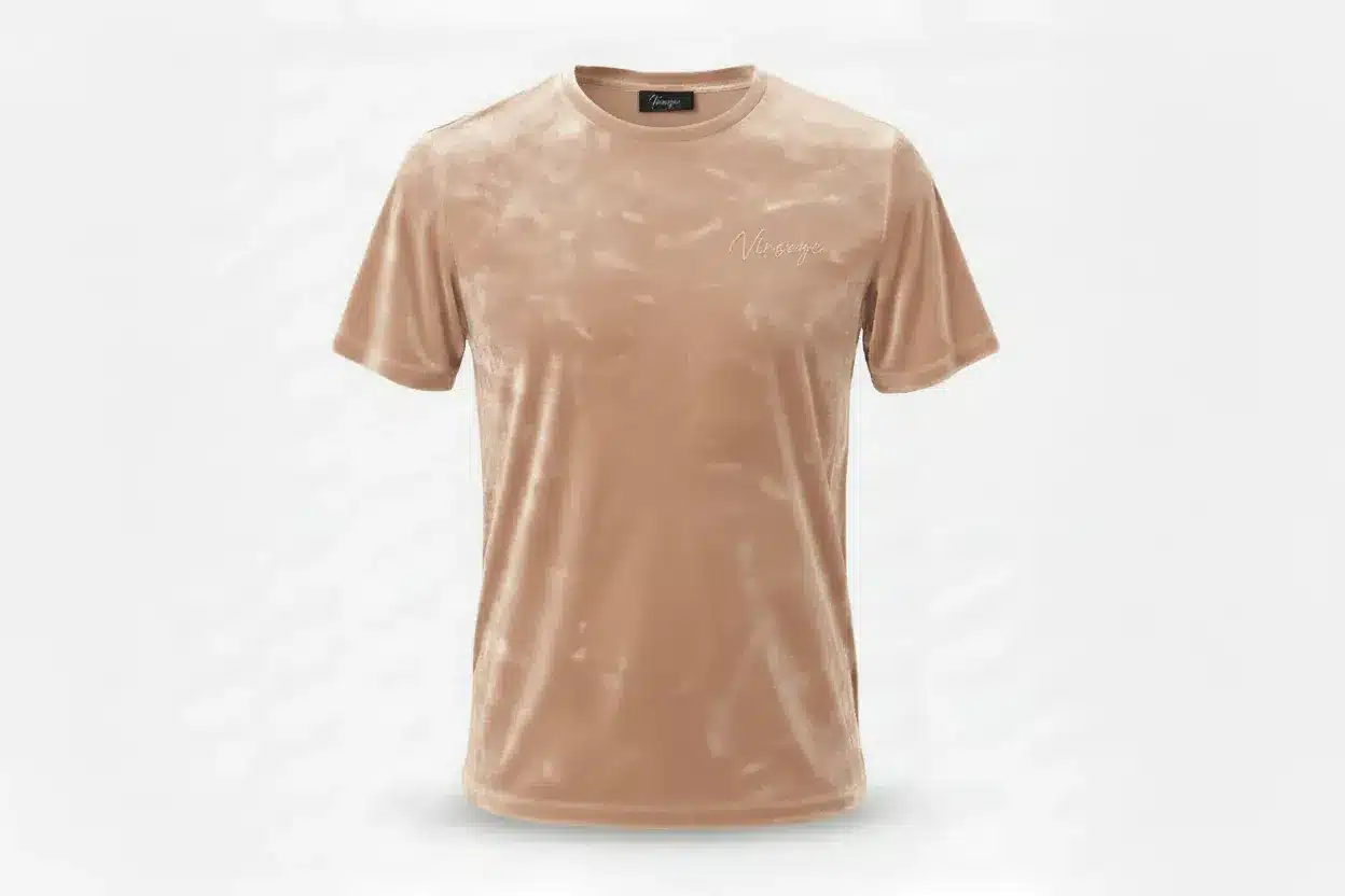 T-shirt Velours Stretch nude Vinseye-influensse