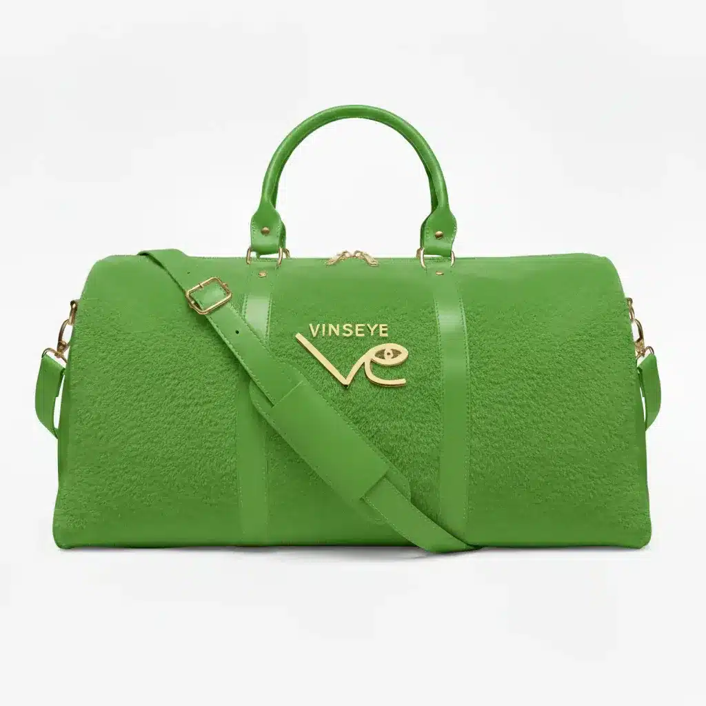 Sac de Voyage fourrure poils courts mantis doré Vinseye-influensse