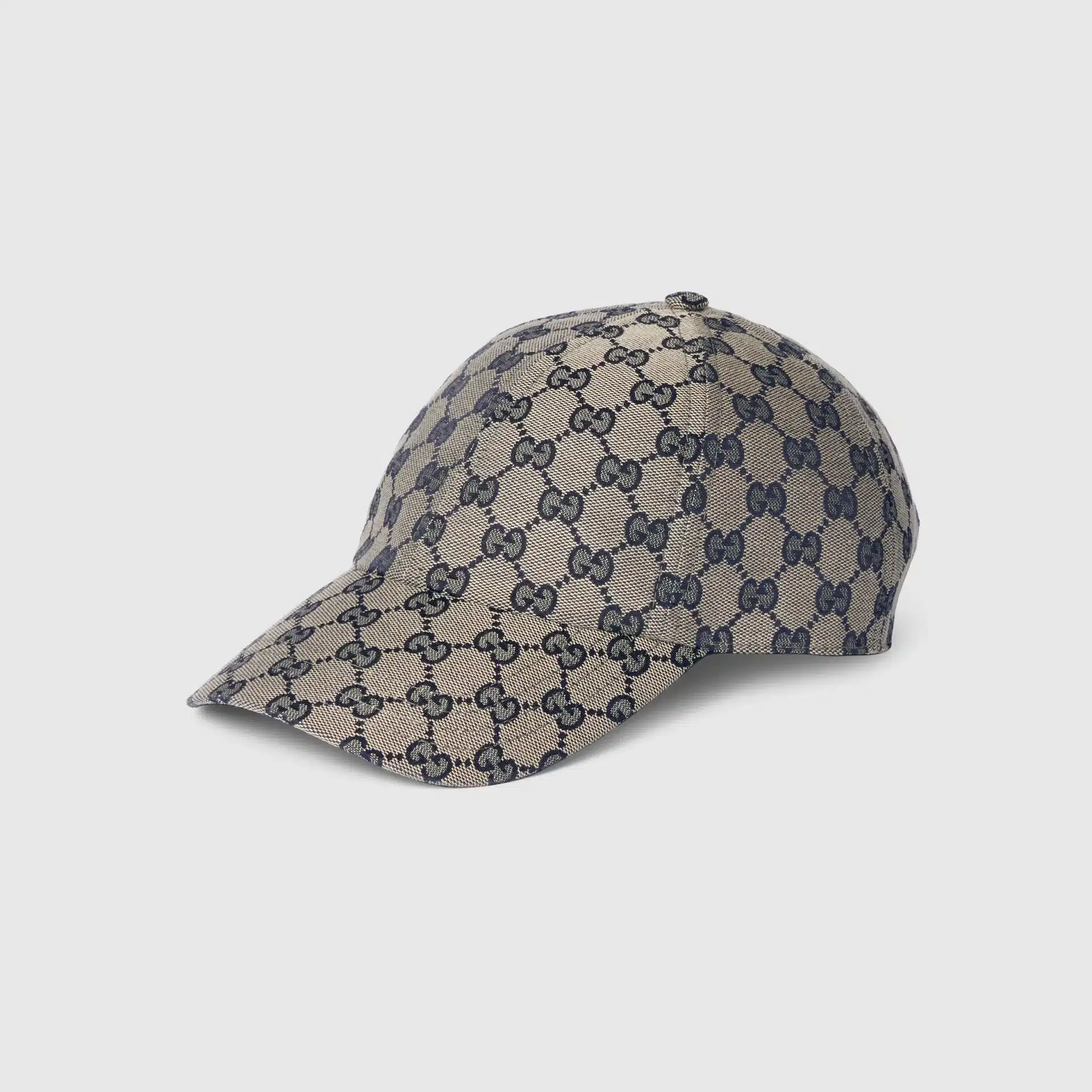 Casquette Toile GG beige bleu Gucci-influensse