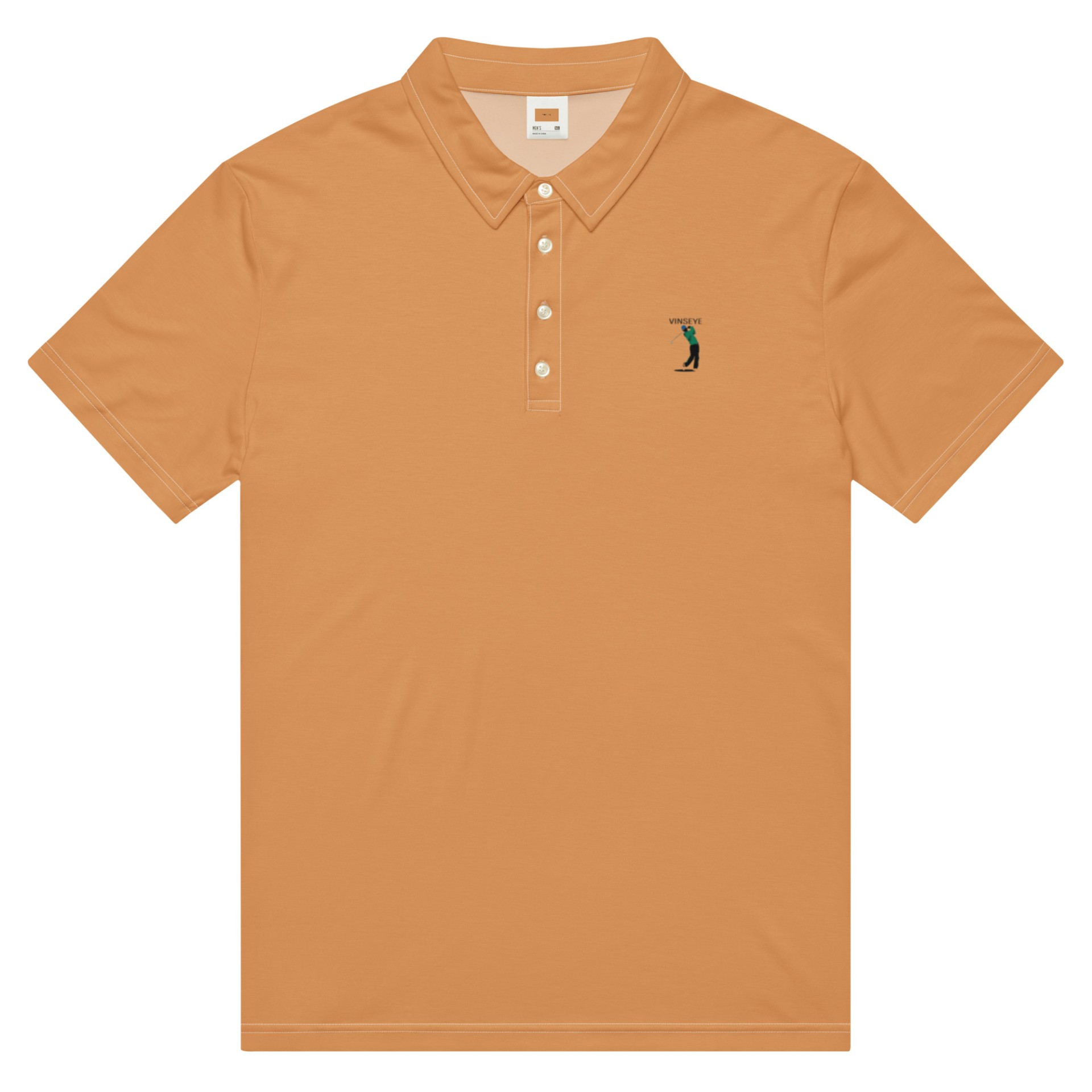 Polo cintré homme Street golfer Porsche Vinseye-influensse