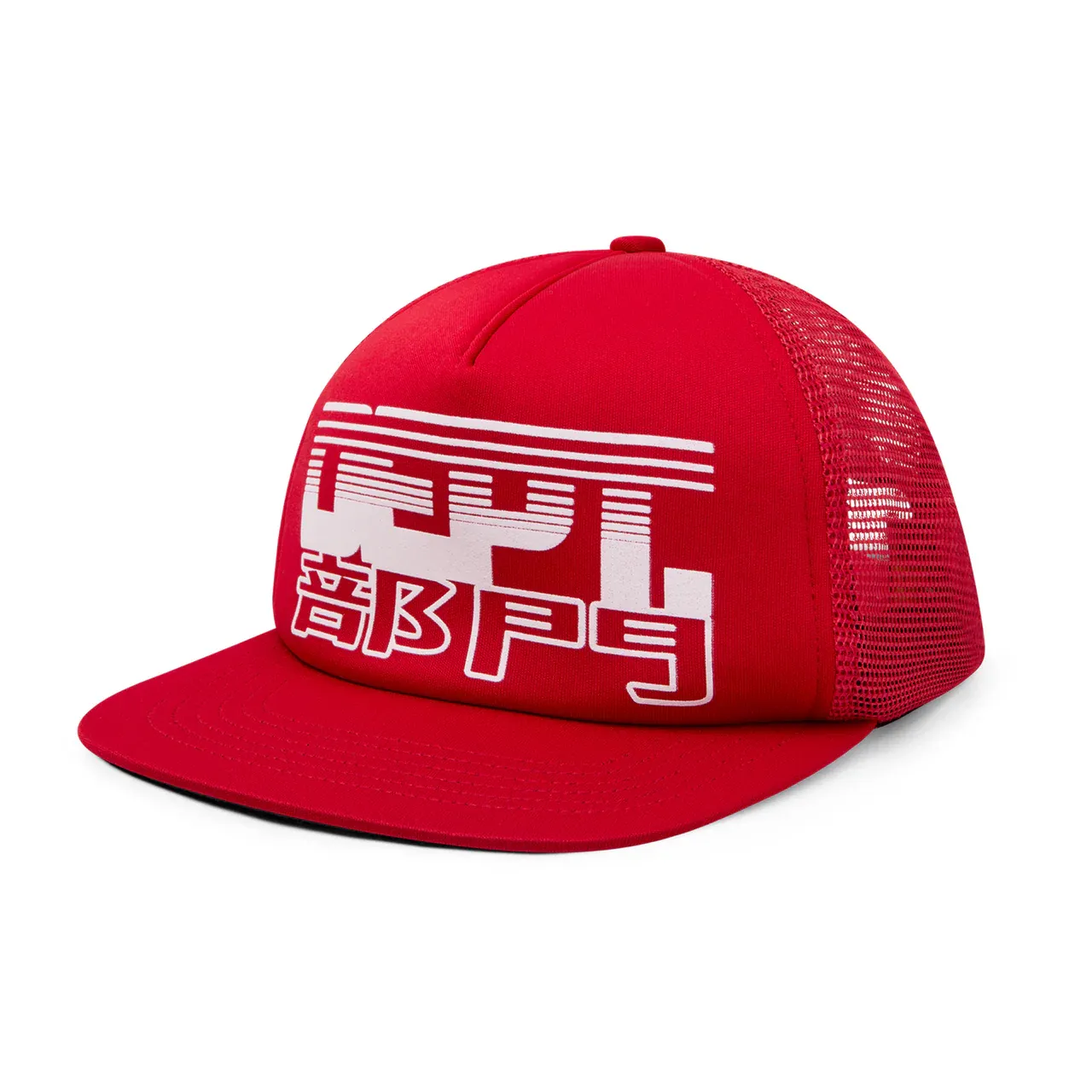 Casquette trucker rouge Tokyo Gallery Dept.-influensse