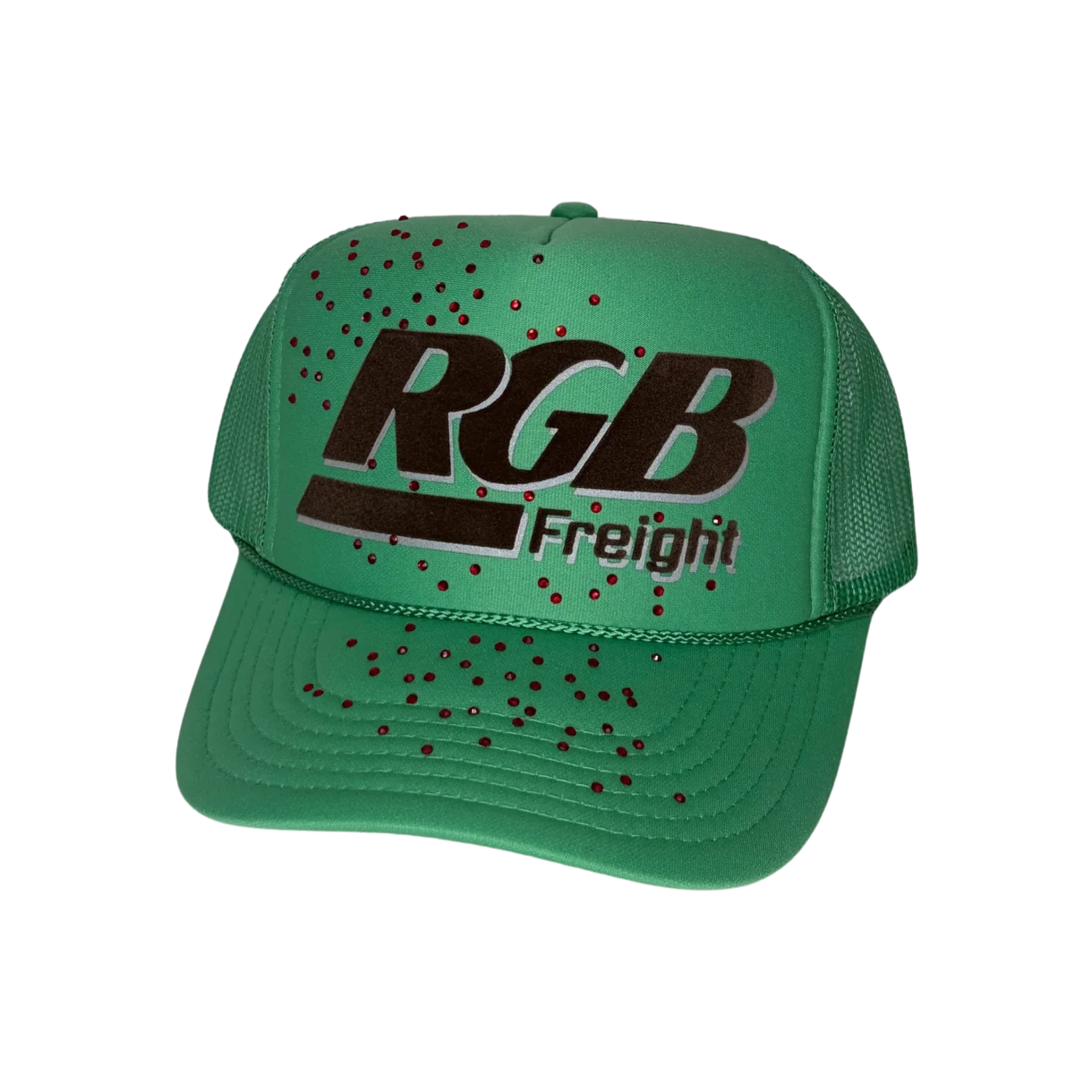 Casquette trucker Signal Diamonds SP grouch green RGB-influensse