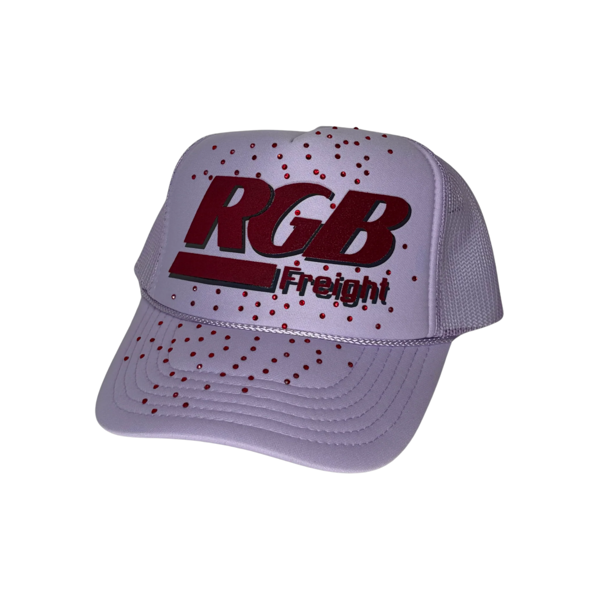 Casquette trucker Signal Diamonds SP béret framboise RGB-influensse