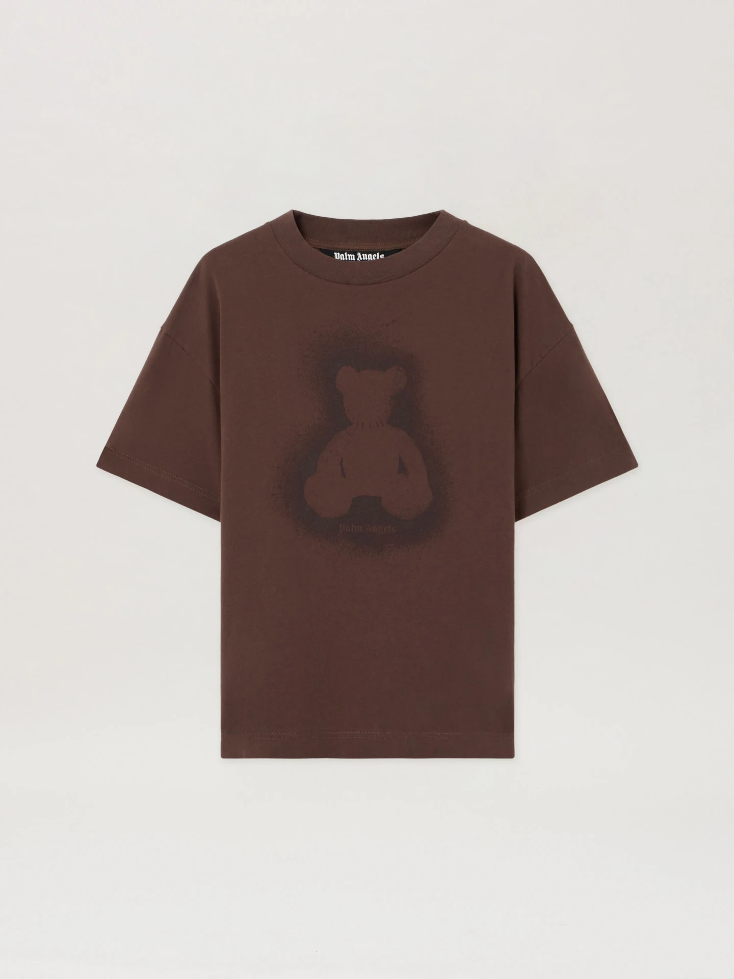 T-shirt Spray Bear brun Palm Angels-influensse