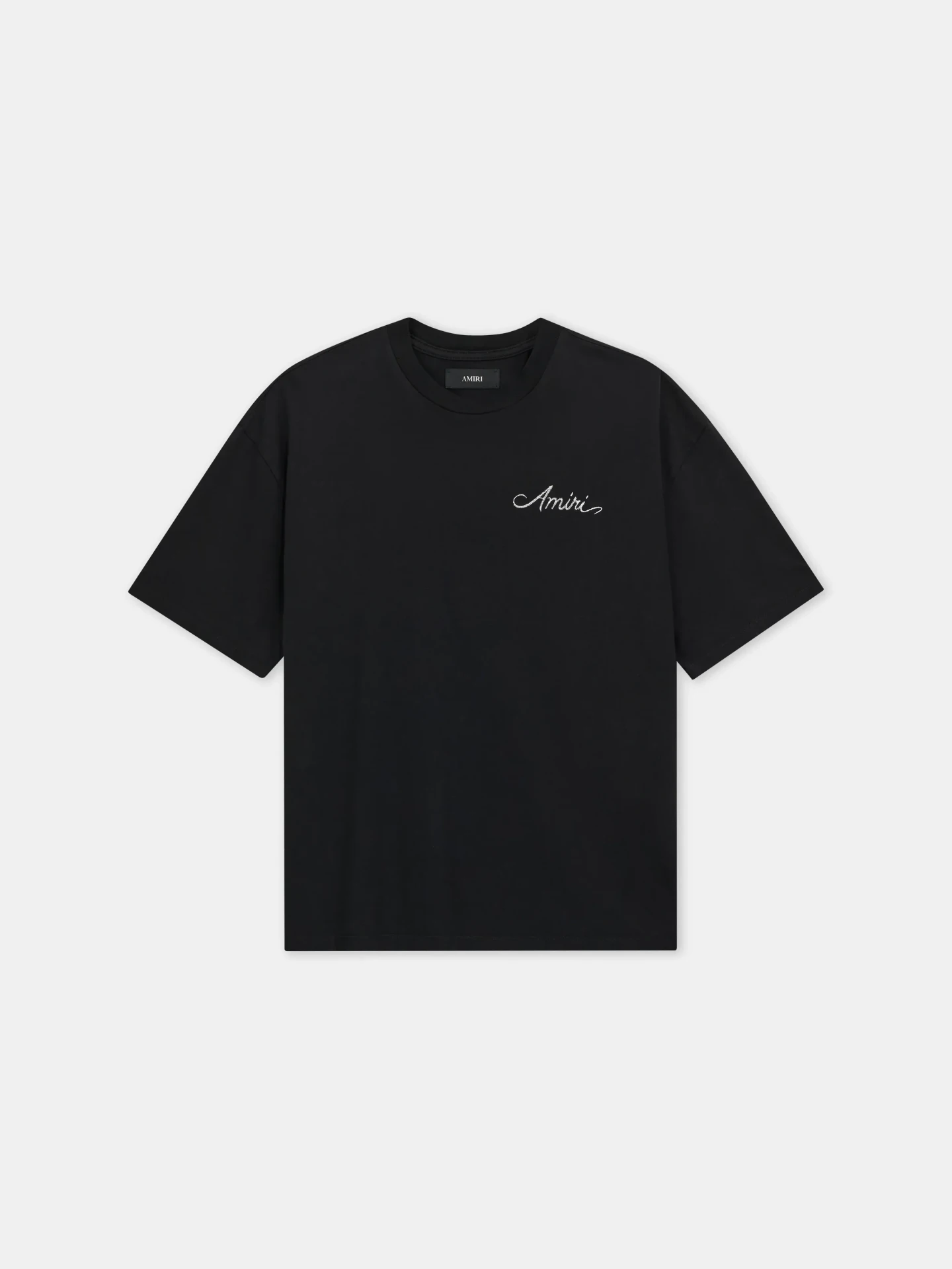 T-shirt oversize Damier MA Quad noir Amiri-influensse