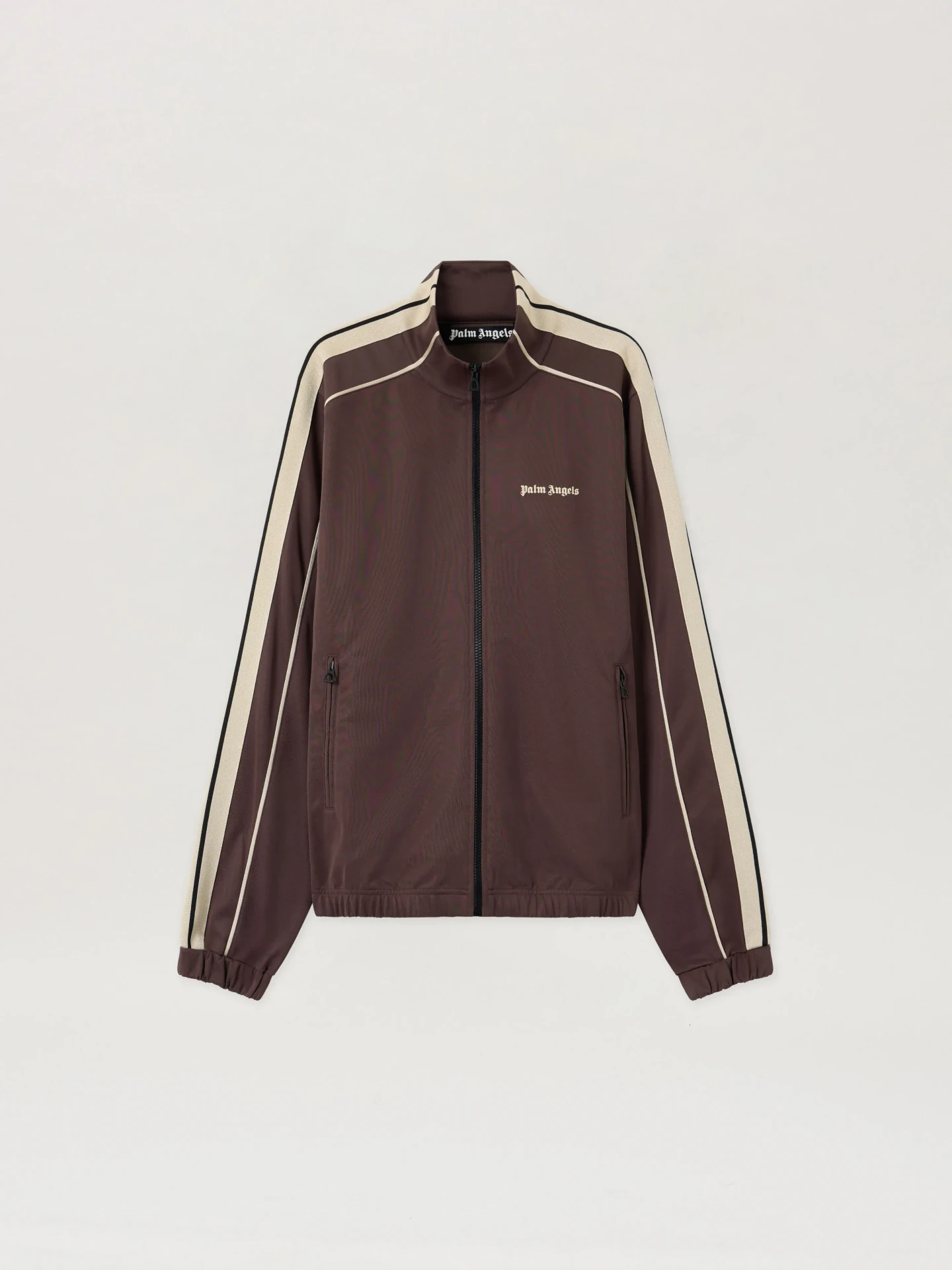 Survêtement logo marron blanc cassé Palm Angels-influensse