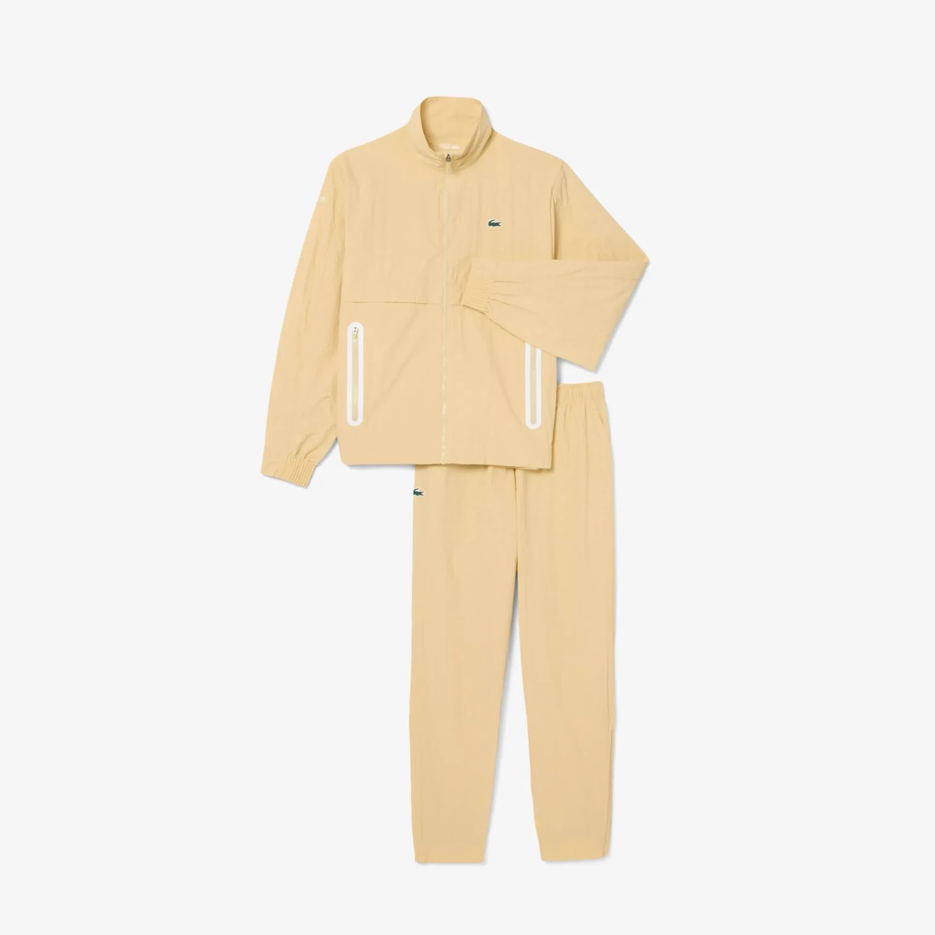 Ensemble survêtement jaune Lacoste Tennis x Novak Djokovic-influensse