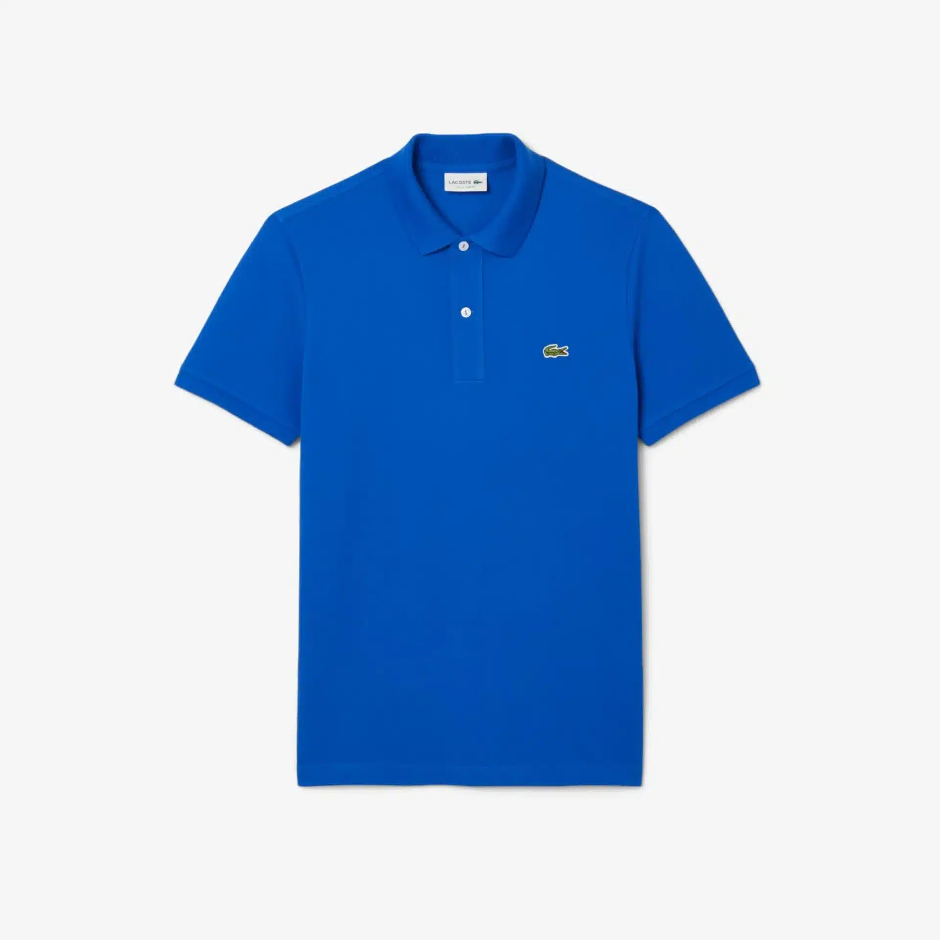Polo L.12.12 Original slim fit bleu électrique Lacoste-influensse