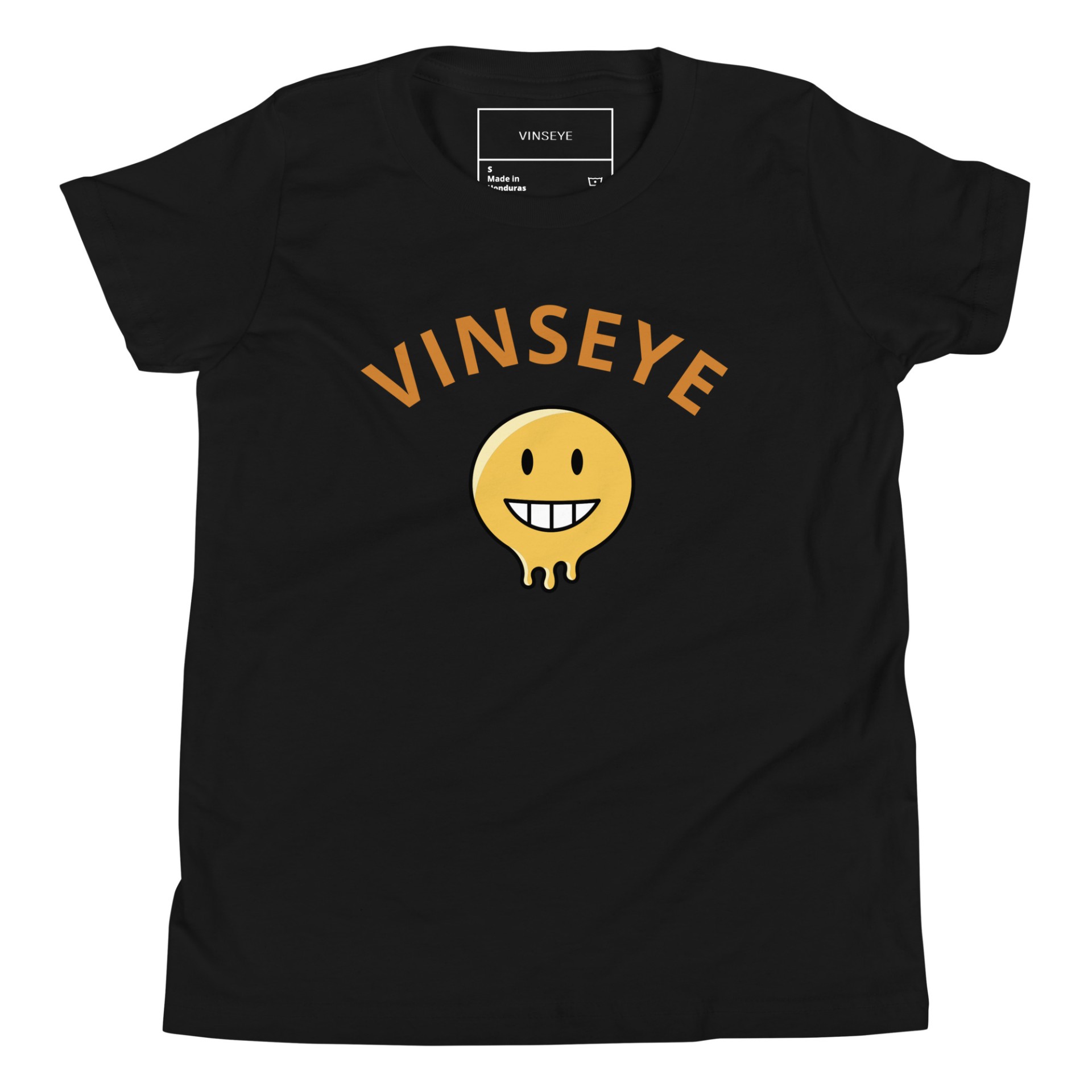T-Shirt Enfant classic Fondre de bonheur noir Vinseye-influensse