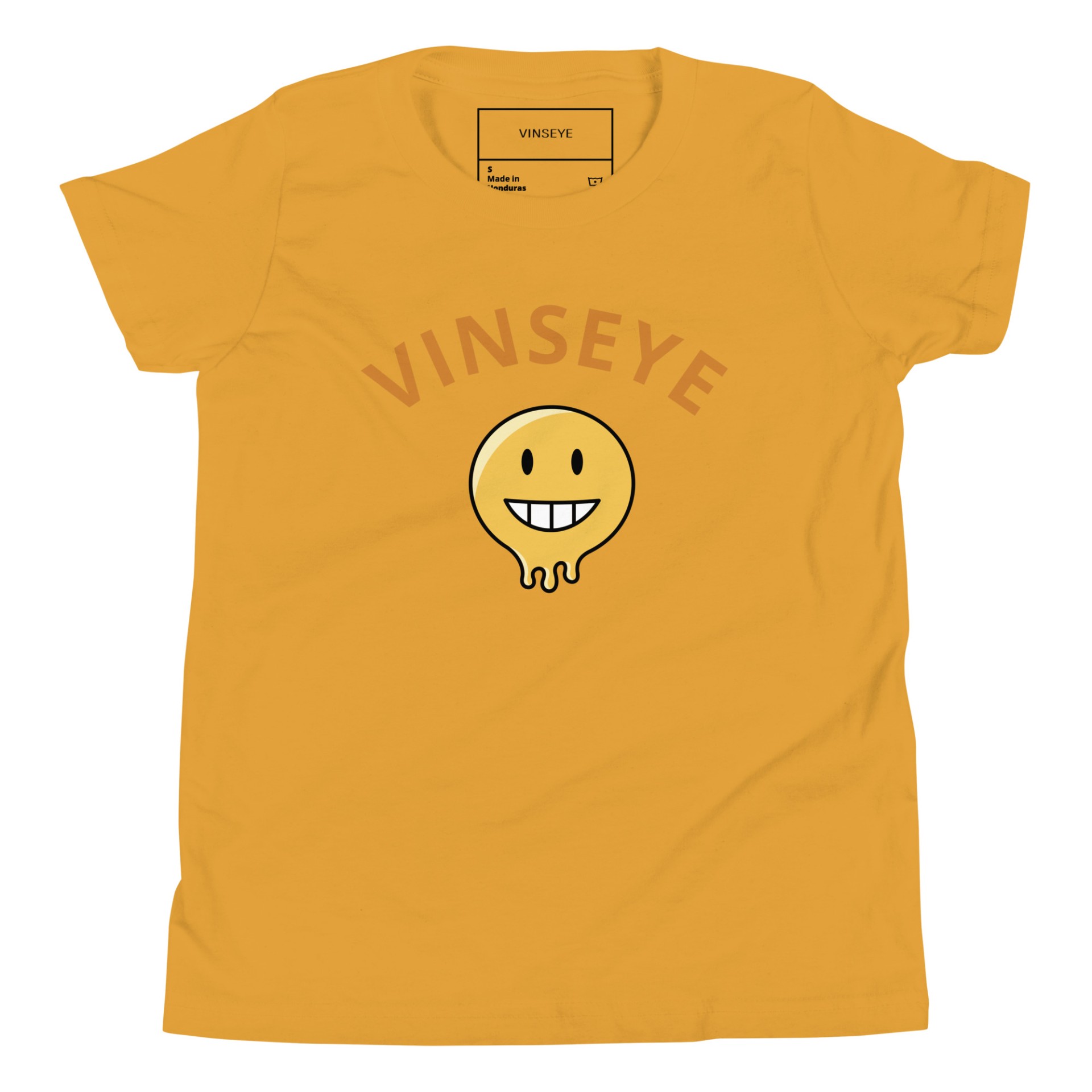 T-Shirt Enfant classic Fondre de bonheur moutarde Vinseye-influensse