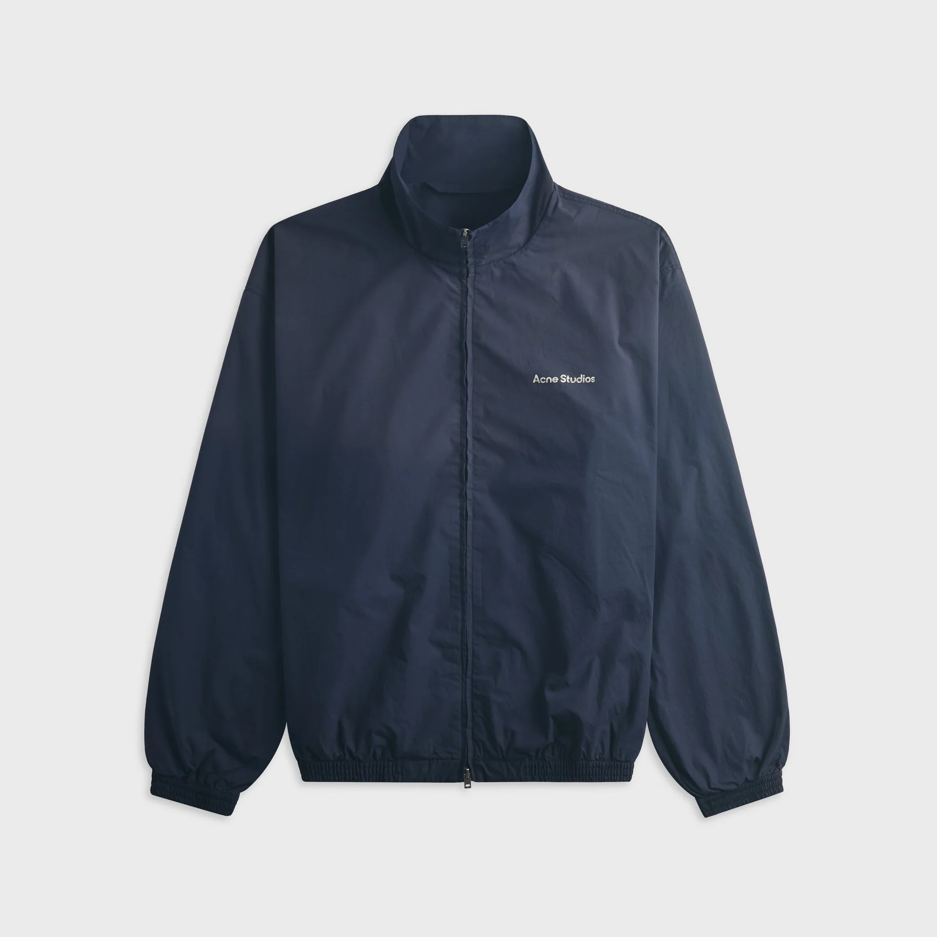 Veste logo délavée bleu marine Acne Studios-influensse