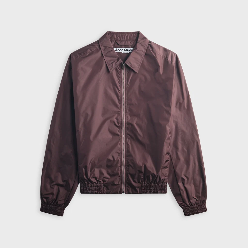 Veste logo délavée lilas Acne Studios-influensse
