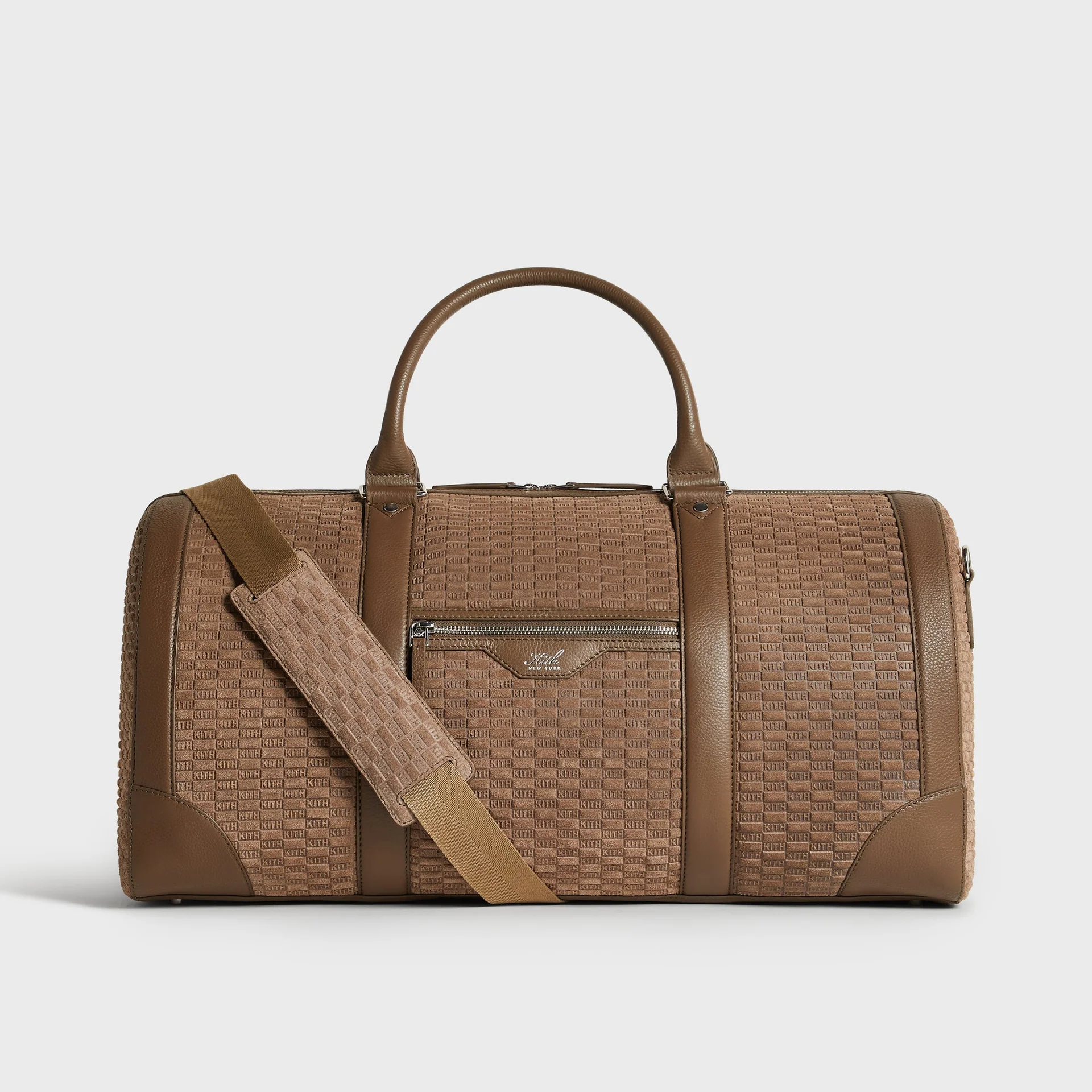Sac de voyage Traveler K55 Monogram daim Suede java Kith-influensse