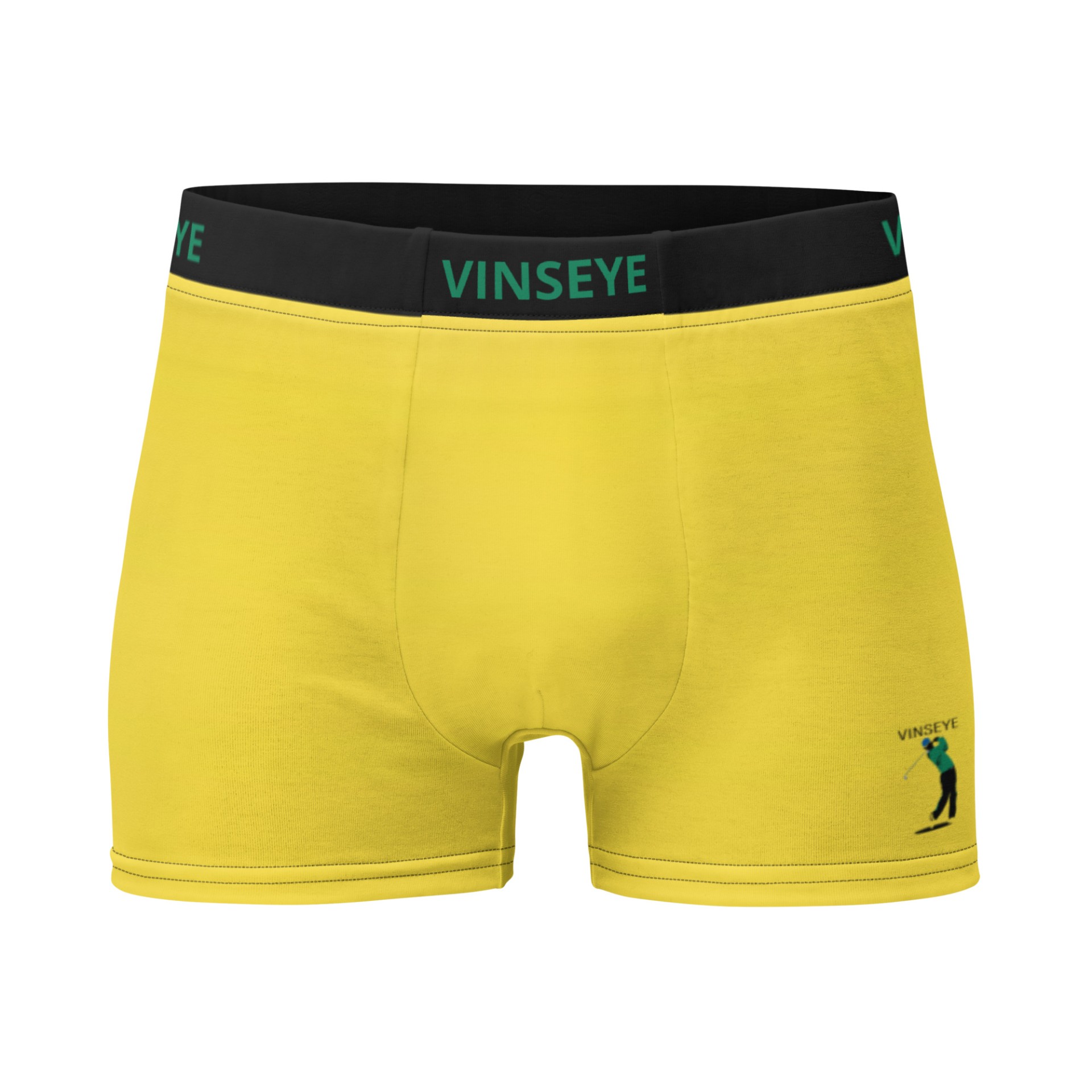 Boxer Street golfer jaune Vinseye-influensse