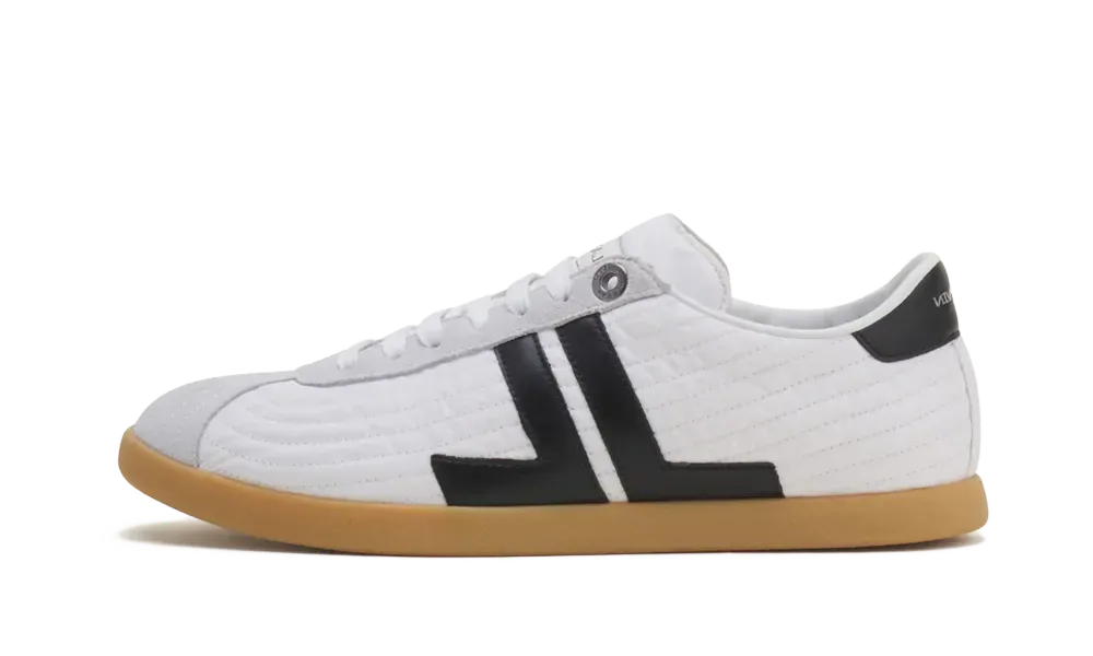 Baskets basses luxe Lanvin Glen 2.0 Nylon blanc-influensse