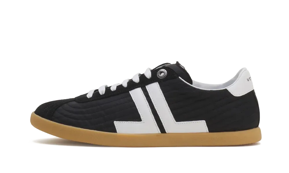 Baskets basses luxe Lanvin Glen 2.0 Nylon noir-influensse
