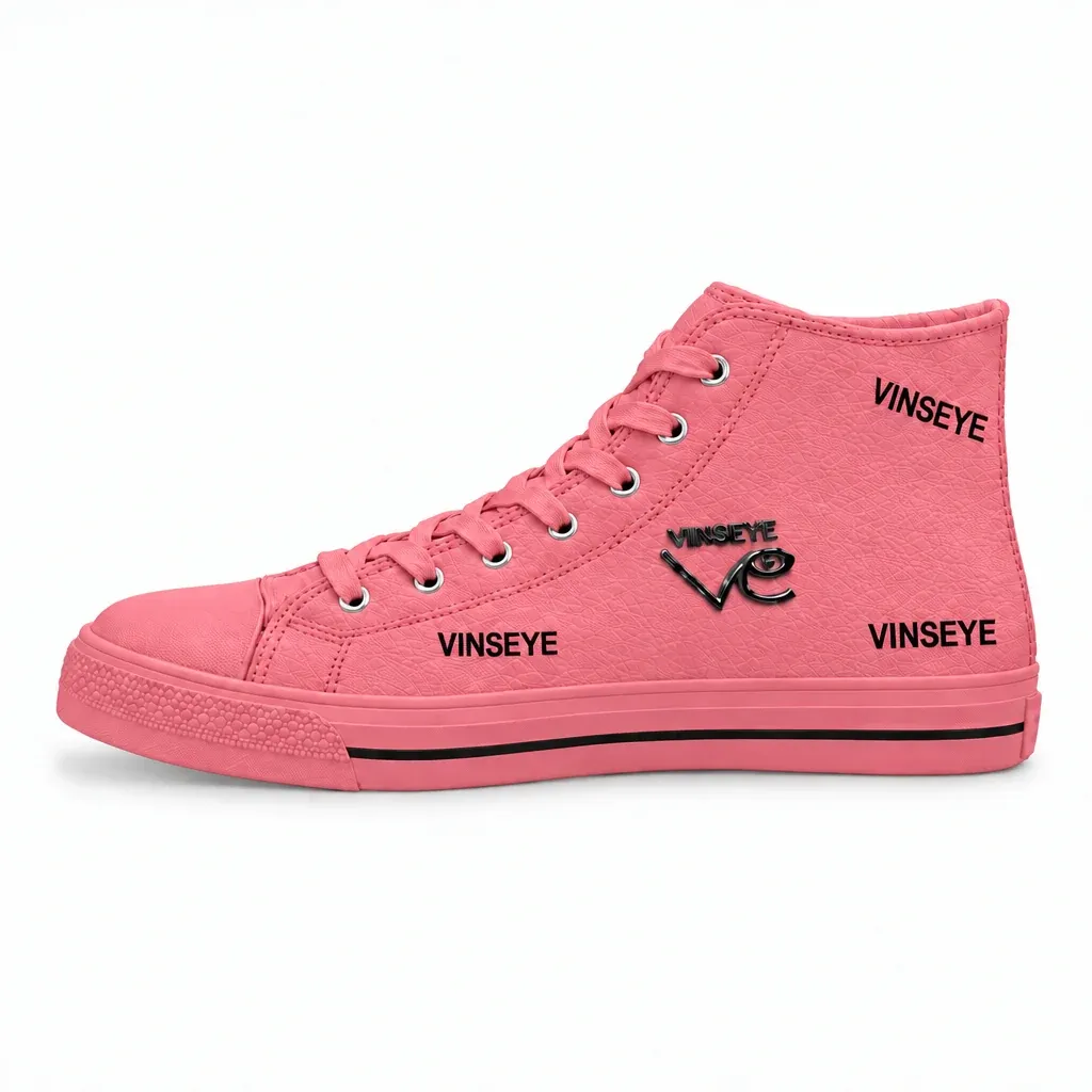 Sneaker High Top Insoumi cuir grainé froly Vinseye-influensse