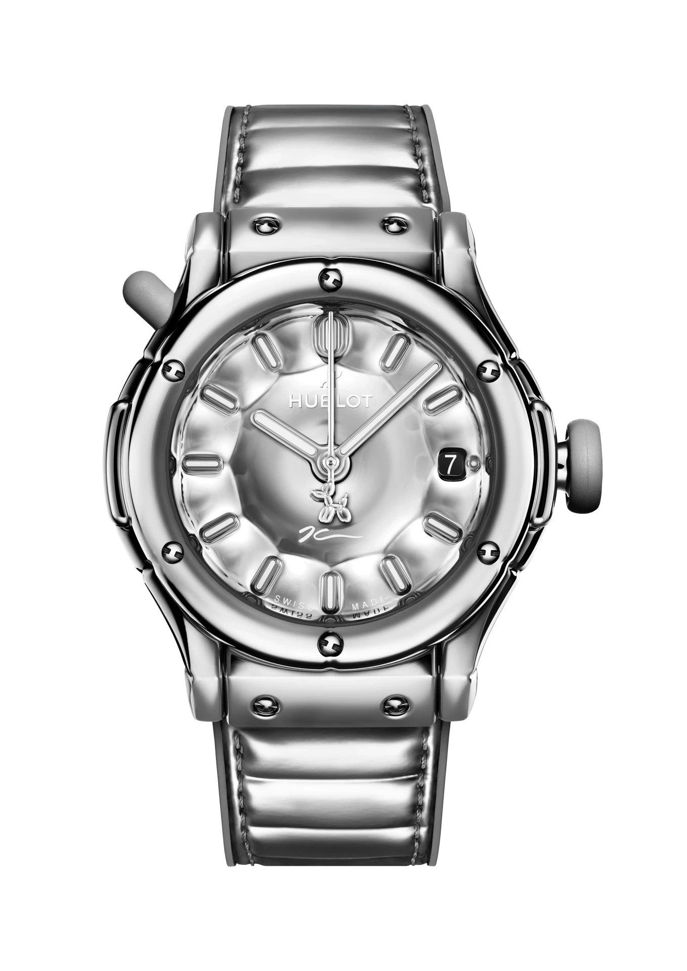Montre Classic Fusion Balloon Dog By Jeff Koons silver Hublot-influensse