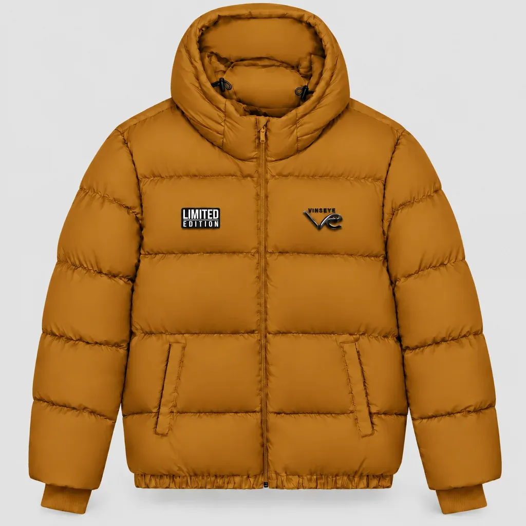 Doudoune à capuche Puffer LTD rich gold Vinseye-influensse
