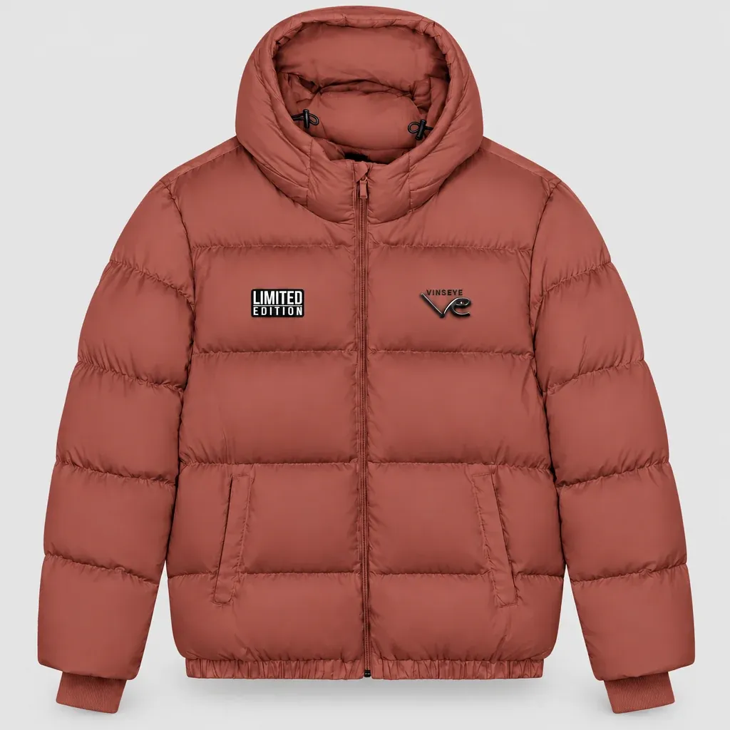 Doudoune à capuche Puffer LTD roof terracotta Vinseye