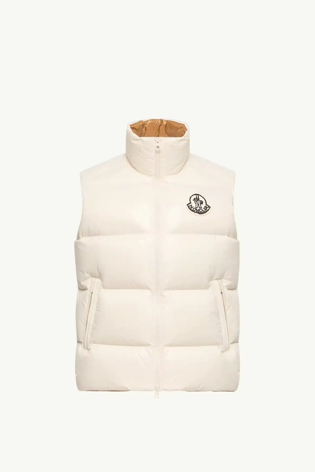 Doudoune sans manches Belice ivoire Moncler-influensse