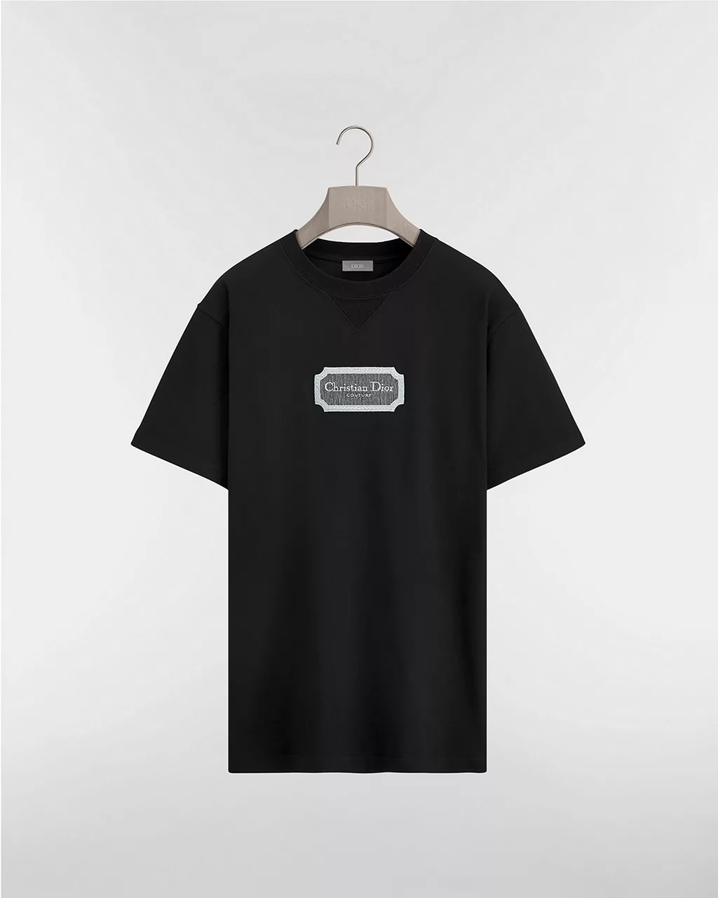 T-shirt Relax coton noir Christian Dior Couture-influensse