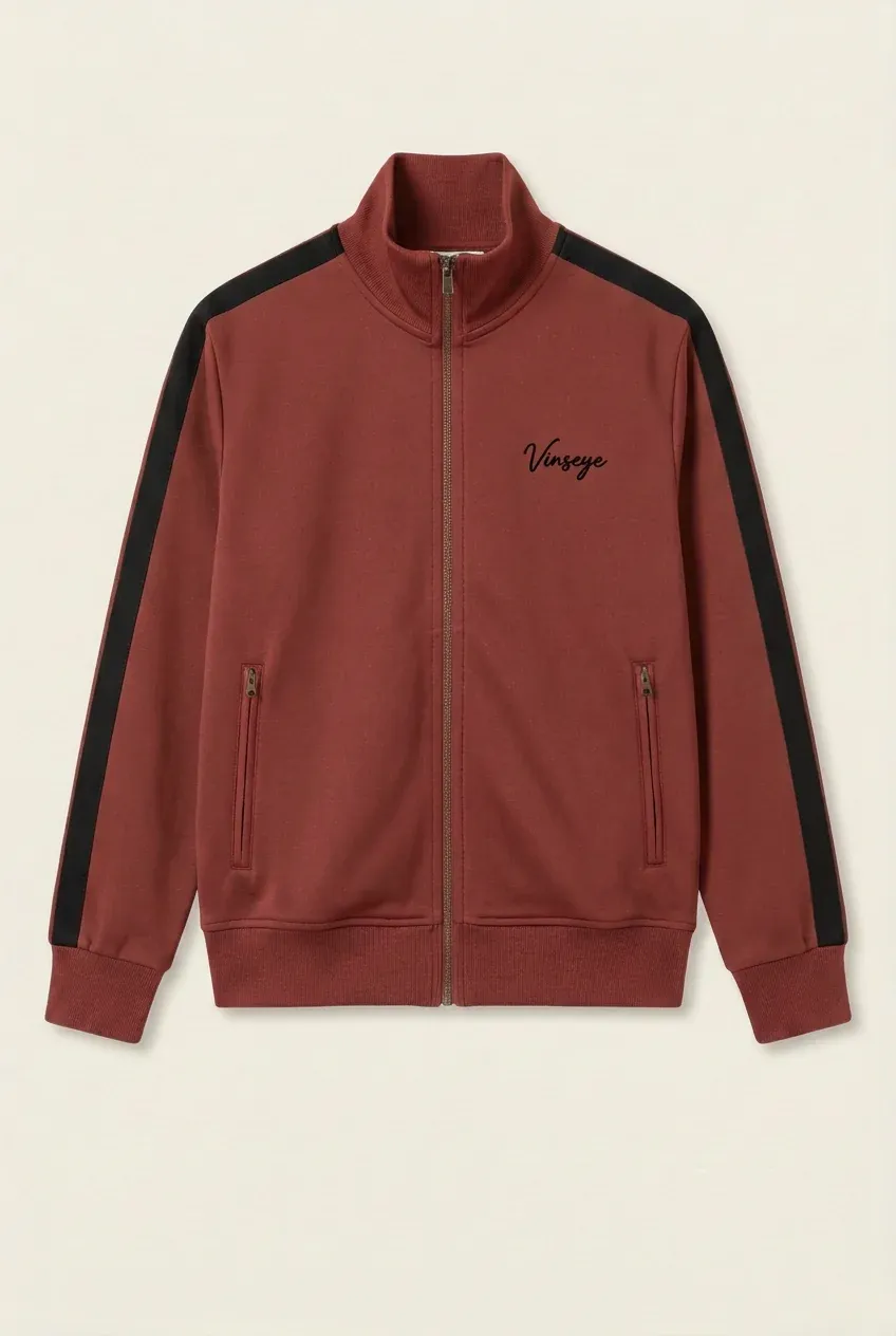 Ensemble survêtement luxe Signature roof terracotta Vinseye-influensse